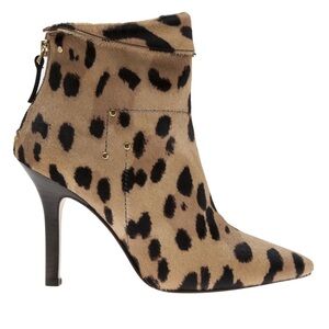 Jerome Dreyfuss Suzanne leopard booties 38